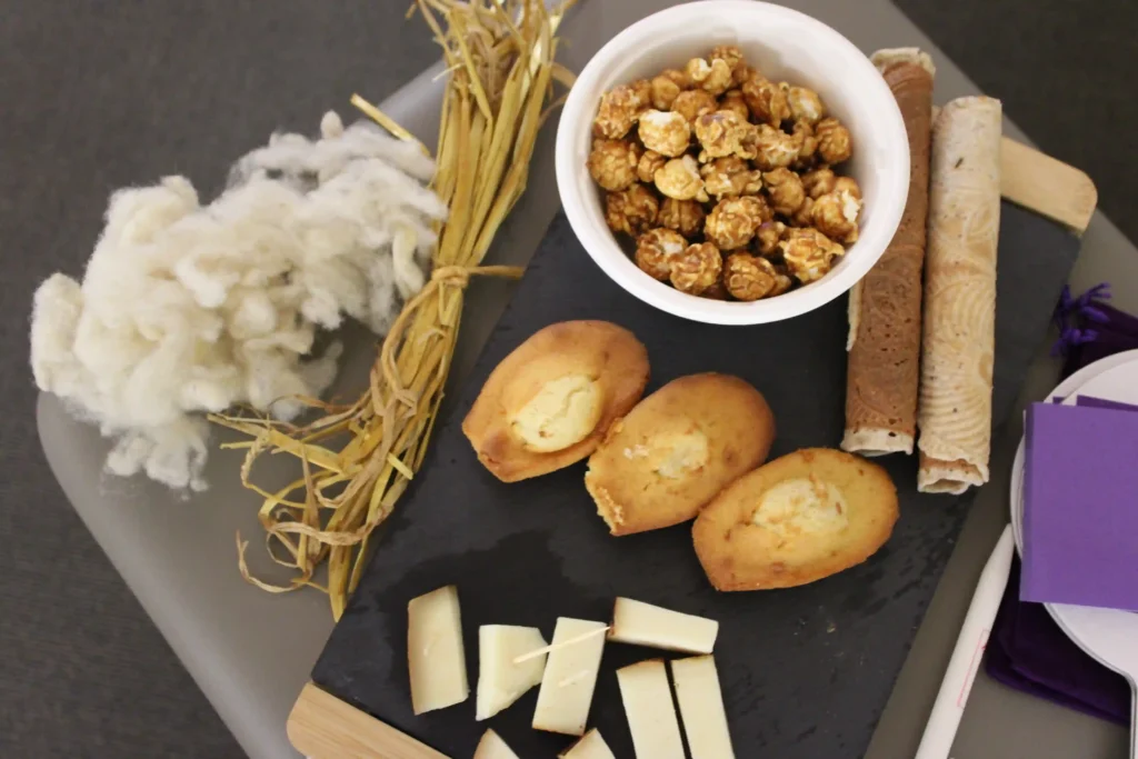 les agriculteurs et leurs bons produits