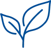 Icône feuille plante — développement durable et RSE entreprise