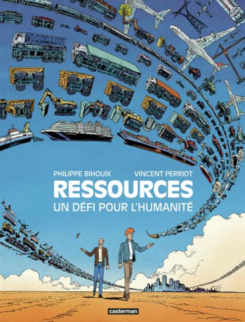Couverture du livre Ressources, un défi pour l'humanité de Philippe Bihouix et Vincent Perriot